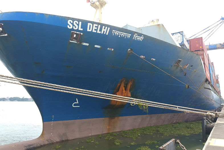 SSL Delhi-Container Ship